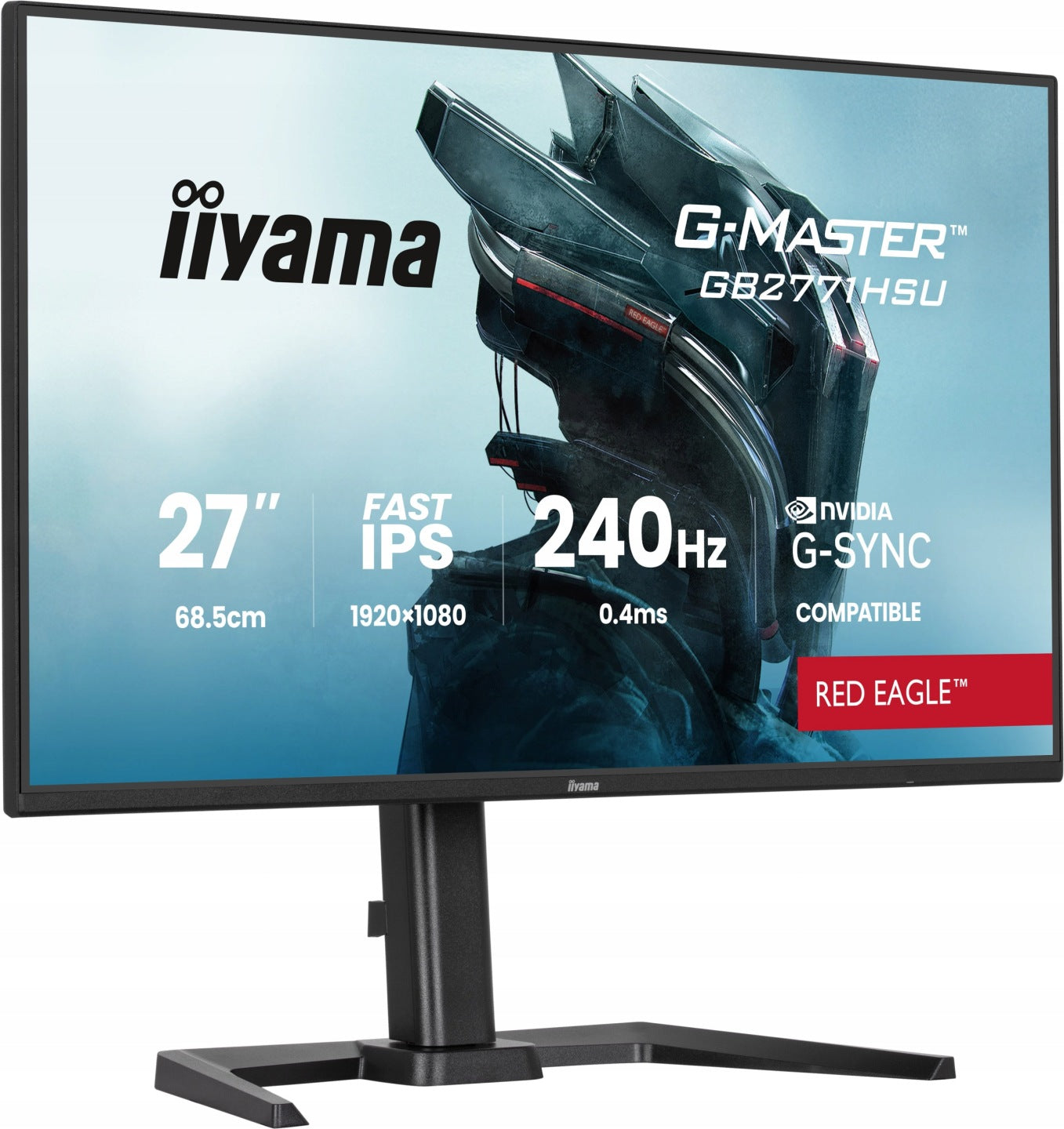 iiyama Monitor iiyama G-Master GB3272QSU-B1 Red Eagle - 180Hz QHD Fast IPS 31.5