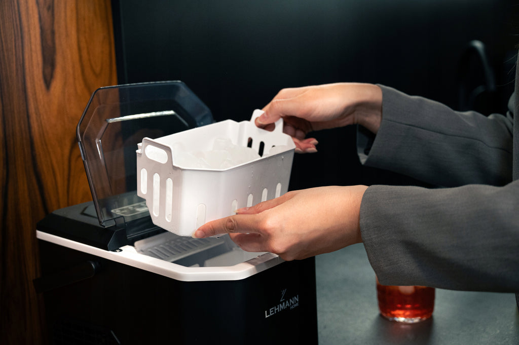 Kostkarka do lodu ICE wydajna szybka cicha maszyna do kostek 12kg +łopatka
