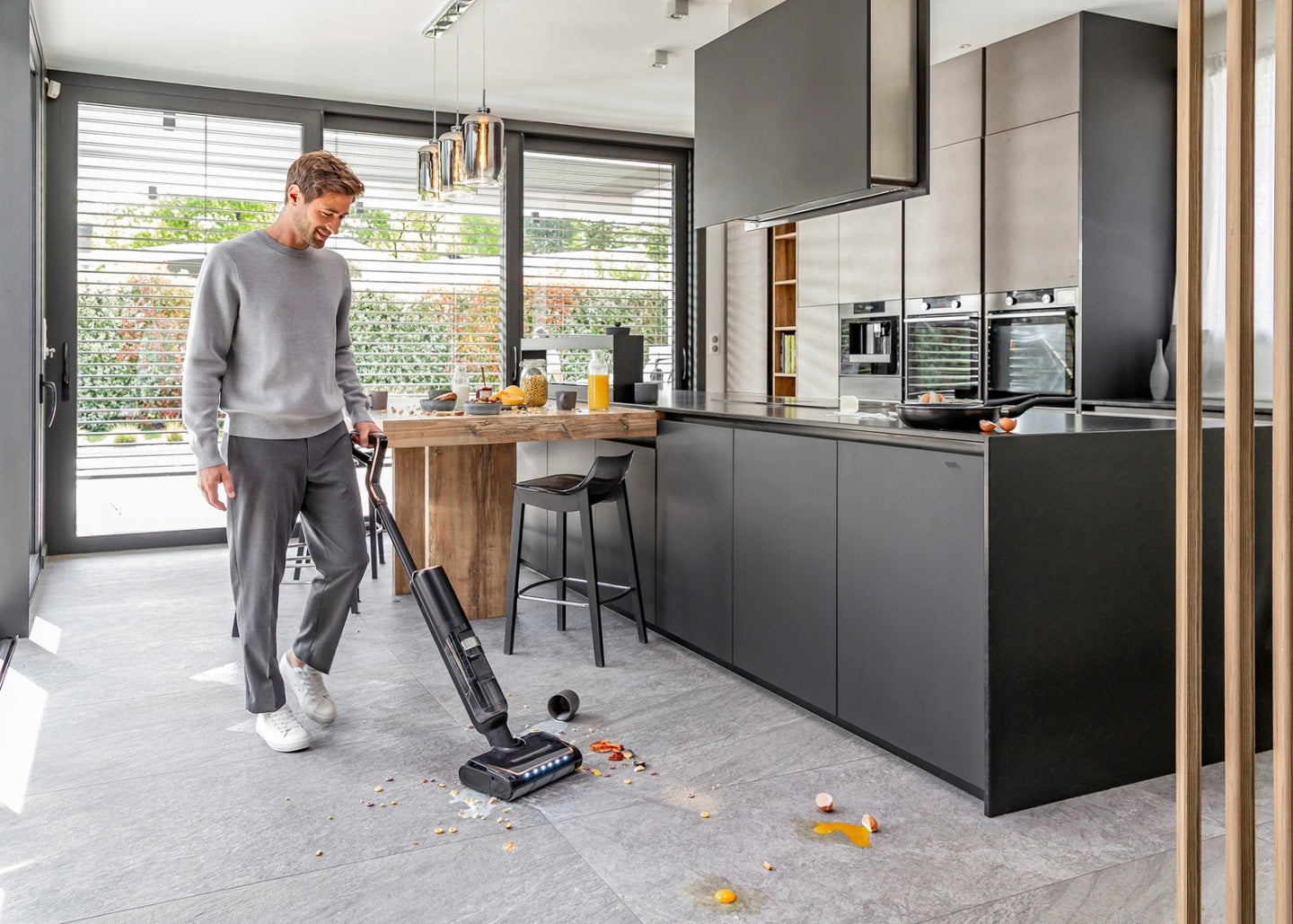 Odkurzacz pionowy bezprzewodowy myjący Tefal X-Clean 7 GF5736