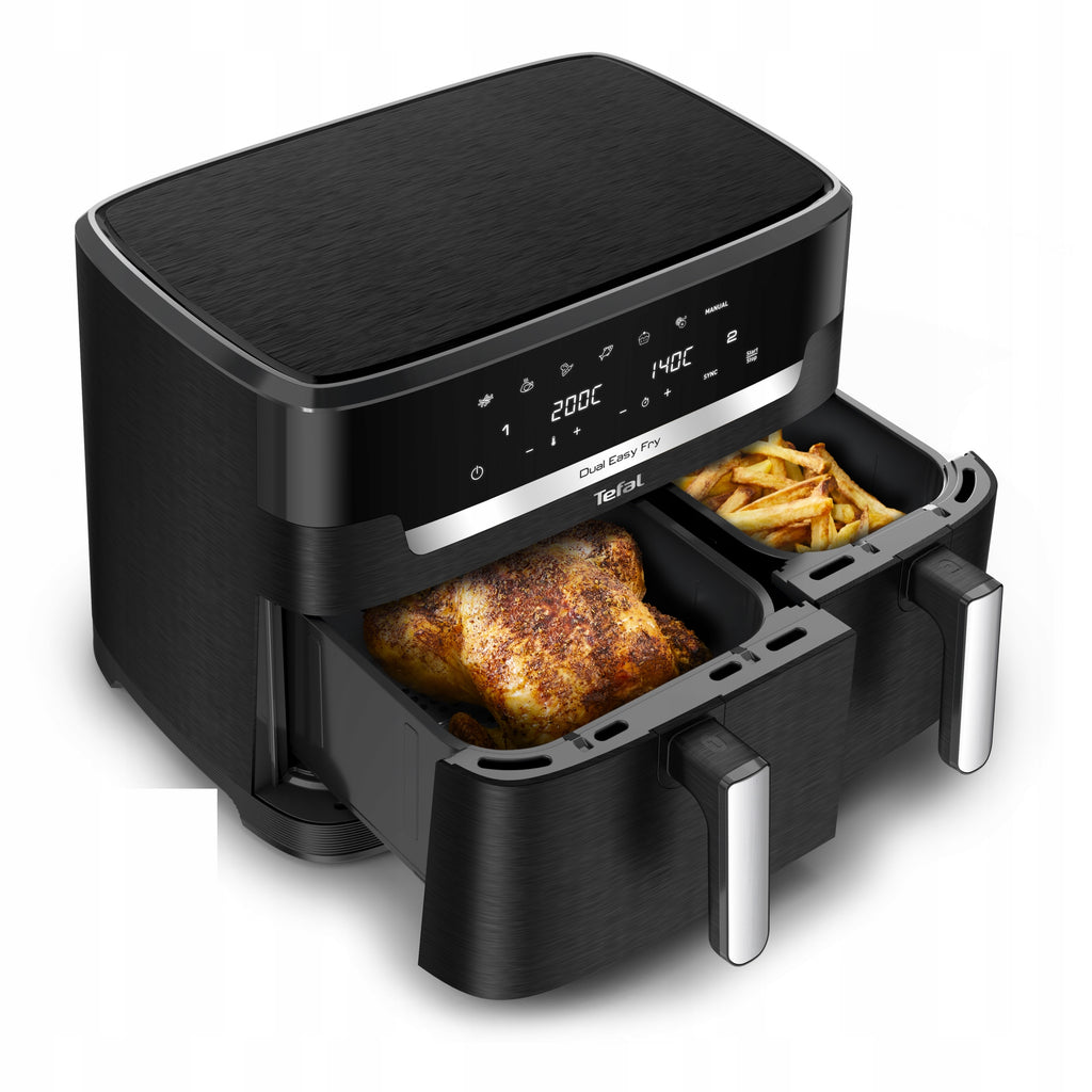 Frytkownica beztłuszczowa TEFAL EY9428E XXL 11l 2700W dwukomorowa Air Fryer