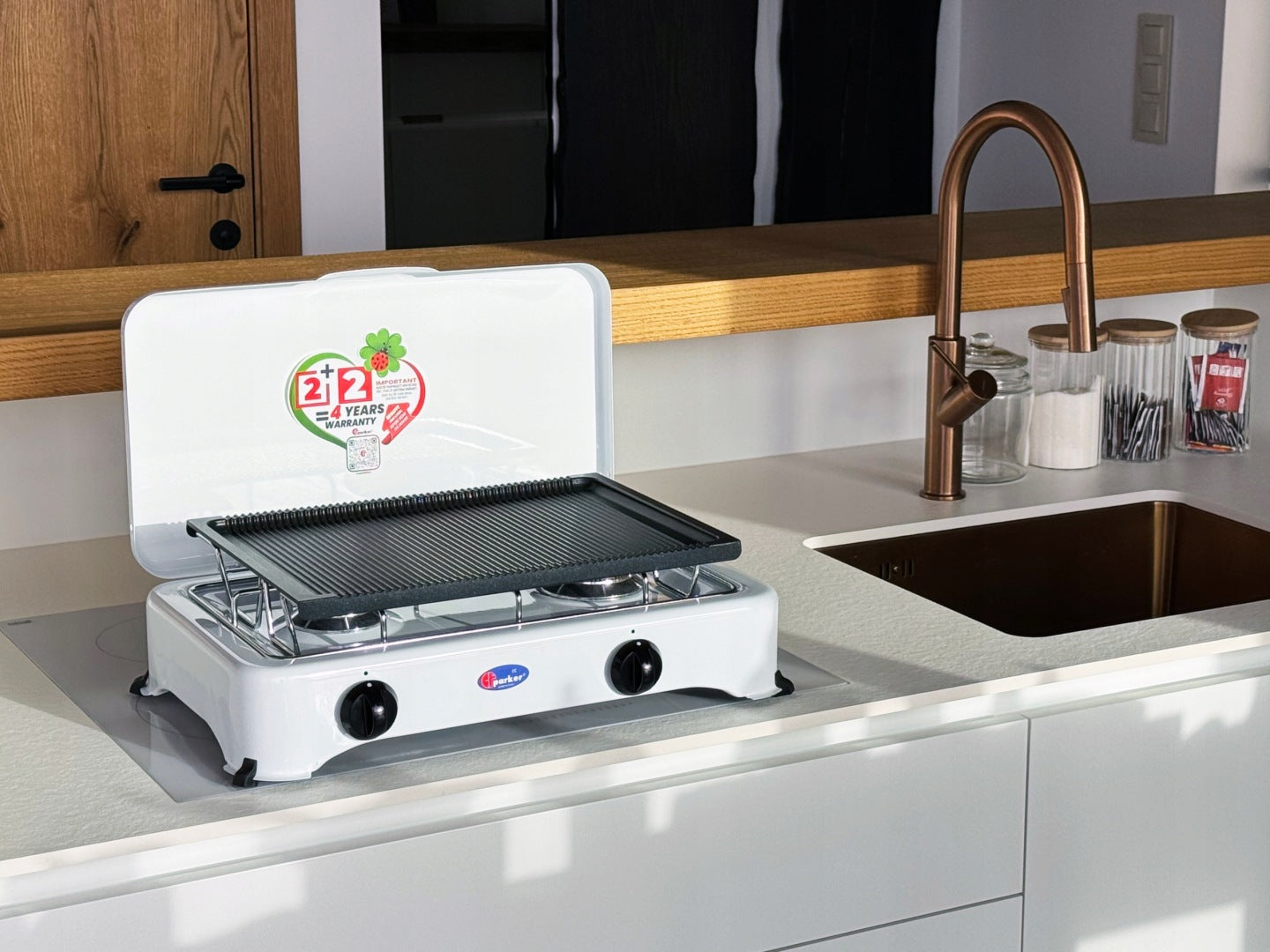 PARKER SRL 2 PALNIK KUCHENKA NA GAZ ZIEMNY-JEDYNA DO WEWNATRZ
