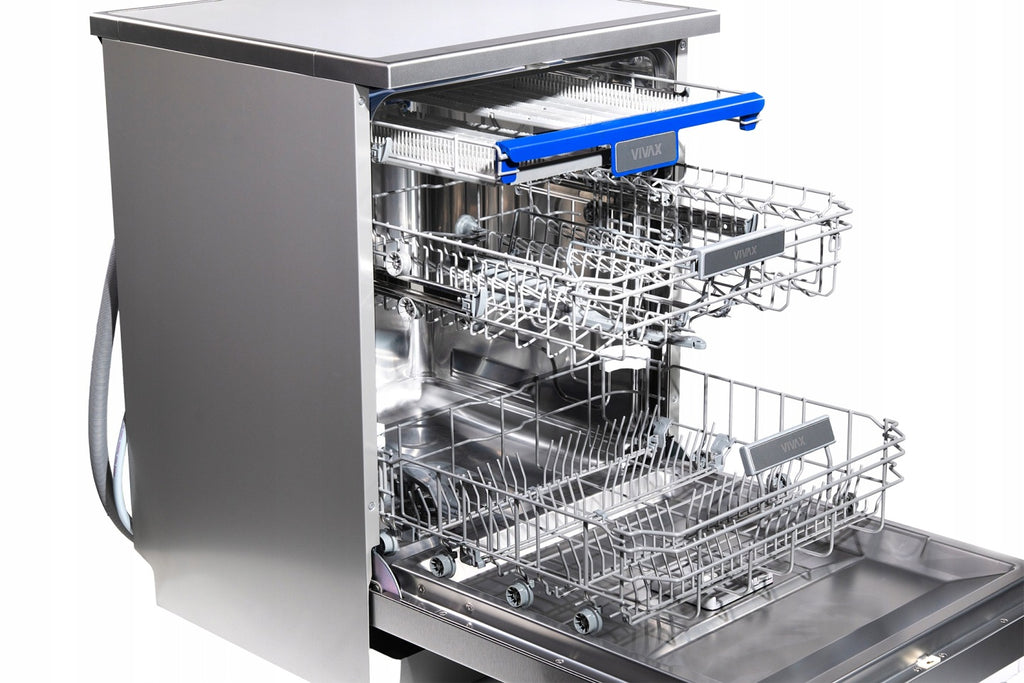 Zmywarka Wolnostojąca Vivax DW-601473C Biała 60cm Trzeci Kosz 14kp 2+3 lata