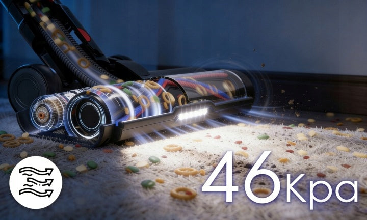Feward H28 500w 46KPA Odkurzacz bezprzewodowy pionowy ręczny 55min