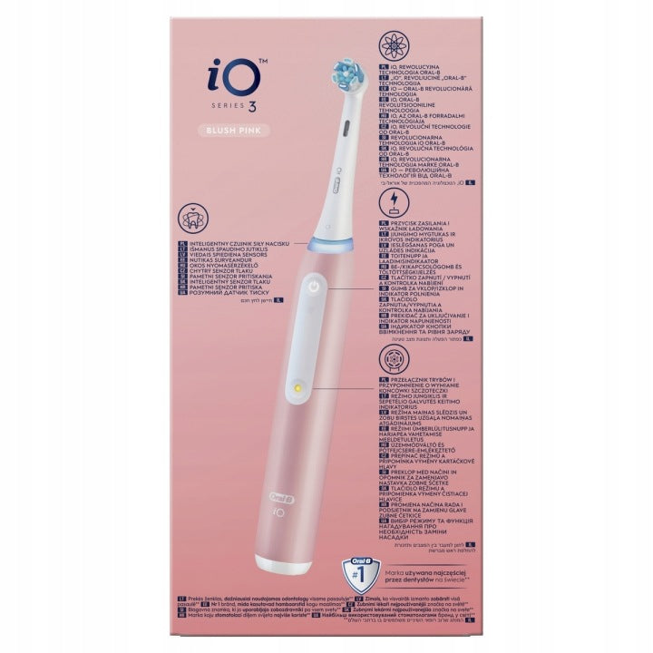 OdkryjOral B Oral-B iO3 Różowa Szczoteczka elektryczna