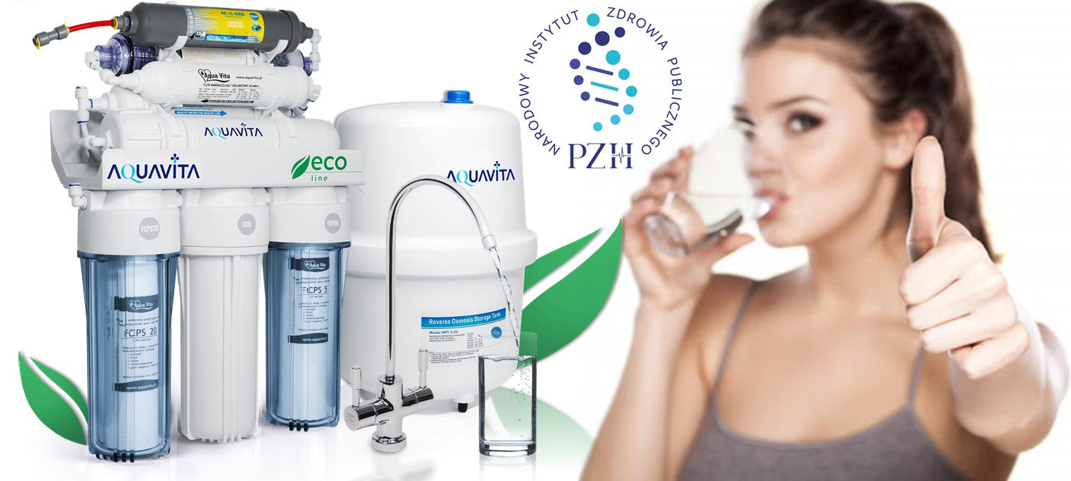 RO8 FILTR DO WODY OSMOZA JONIZATOR STRUKTURYZATOR AQUA VITA REDOX MINERAŁY