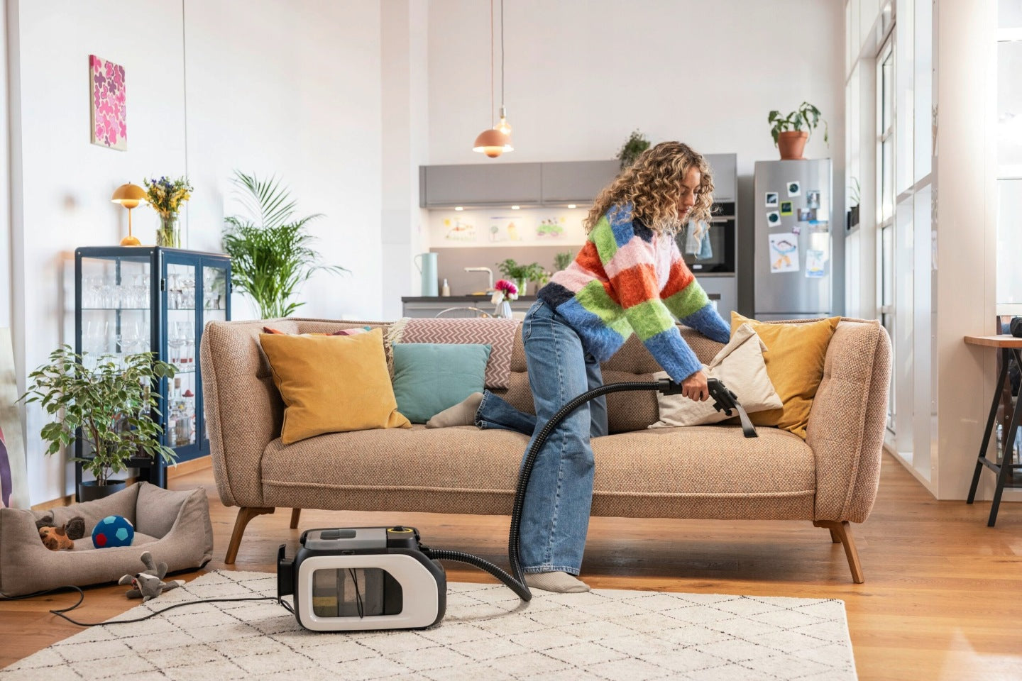 Odkurzacz piorący Karcher SE3 Compact Home + Naturalny środek czyszczący 1l