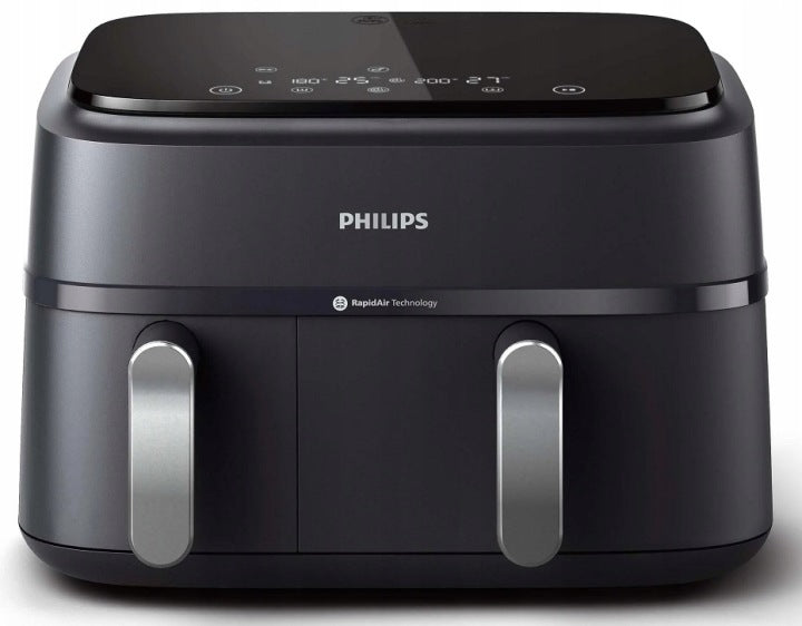 Philips Dwukomorowa frytkownica beztłuszczowa airfryer Philips Ovi 9L 2750W NA352