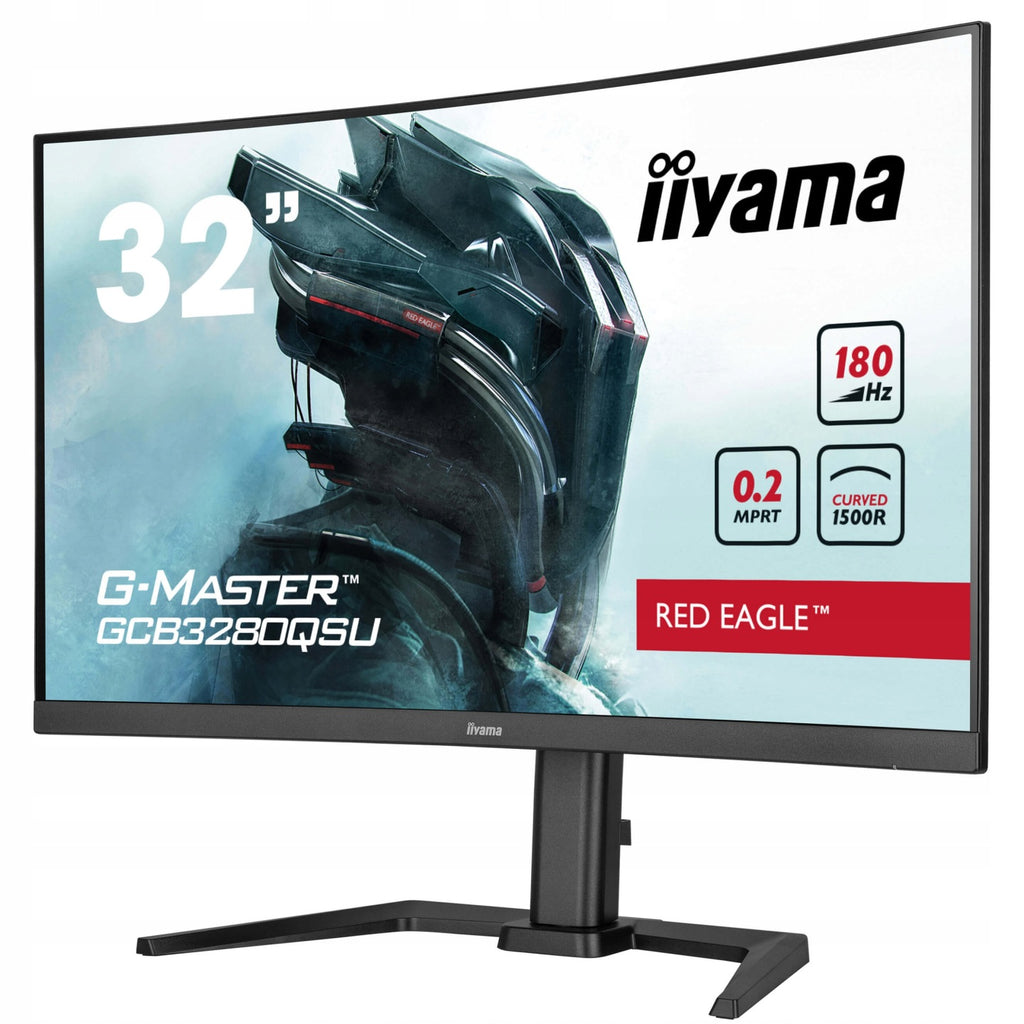 iiyama Monitor zakrzywiony 32 iiyama G-Master GCB3280QSU-B2 WQHD VA LED 180Hz HDR