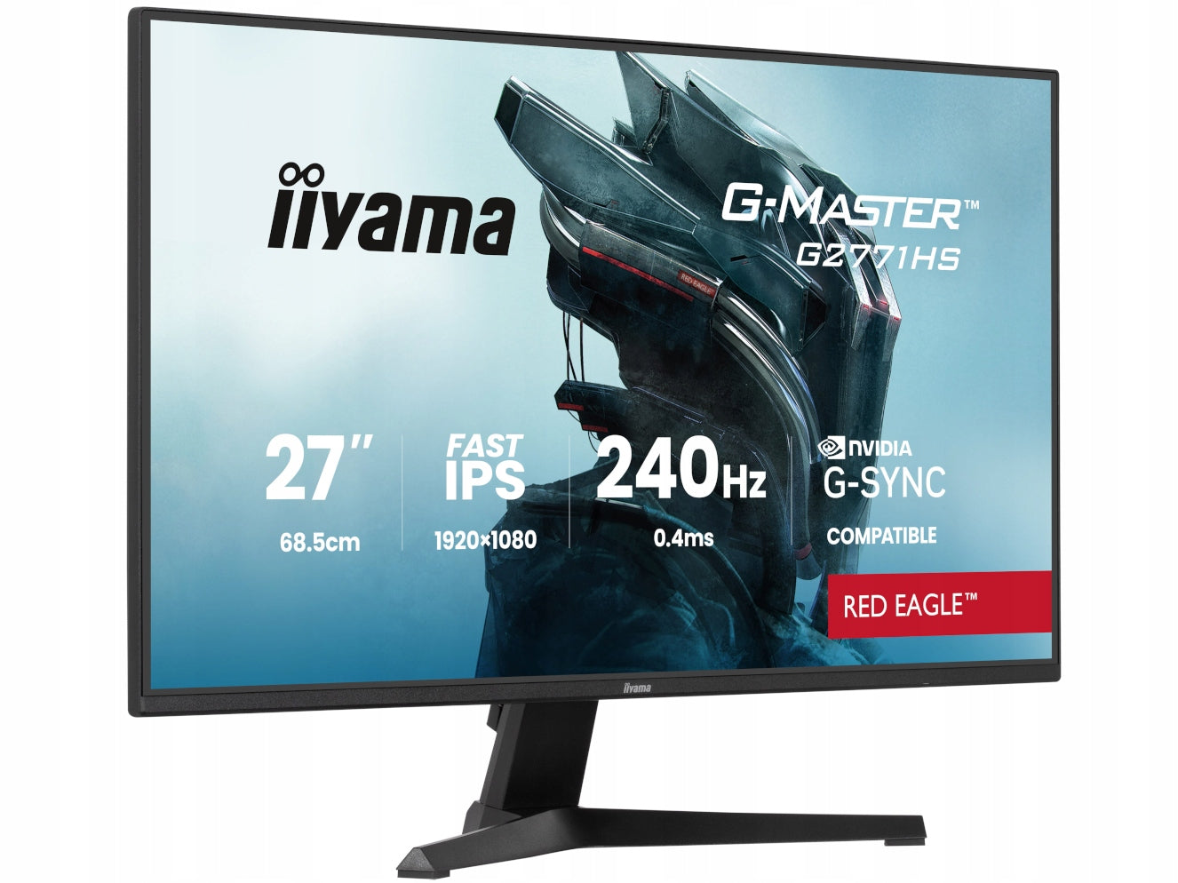 iiyama Monitor iiyama G-Master GB3272QSU-B1 Red Eagle - 180Hz QHD Fast IPS 31.5