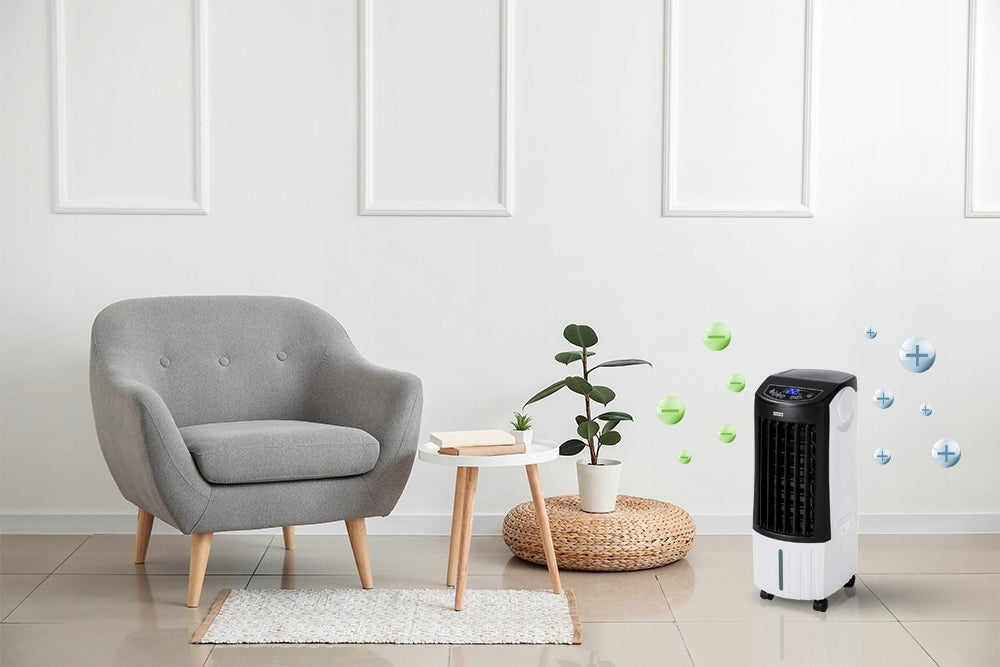 Klimator wodny HAXON ROX klimatyzer przenośny 12l + JONIZACJA nawilżacz