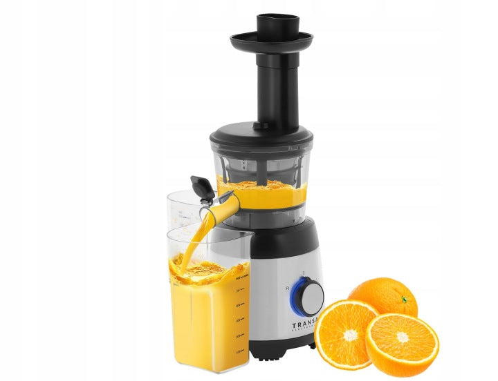 Transa Electronics WYCISKARKA WOLNOOBROTOWA DO SOKÓW OWOCÓW WARZYW JuiceWell DUŻA MOC 400W