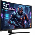 Dahua Monitor Gamingowy Zakrzywiony LED DAHUA 32 Cale QHD 180HZ 1MS DP VA HDR10+