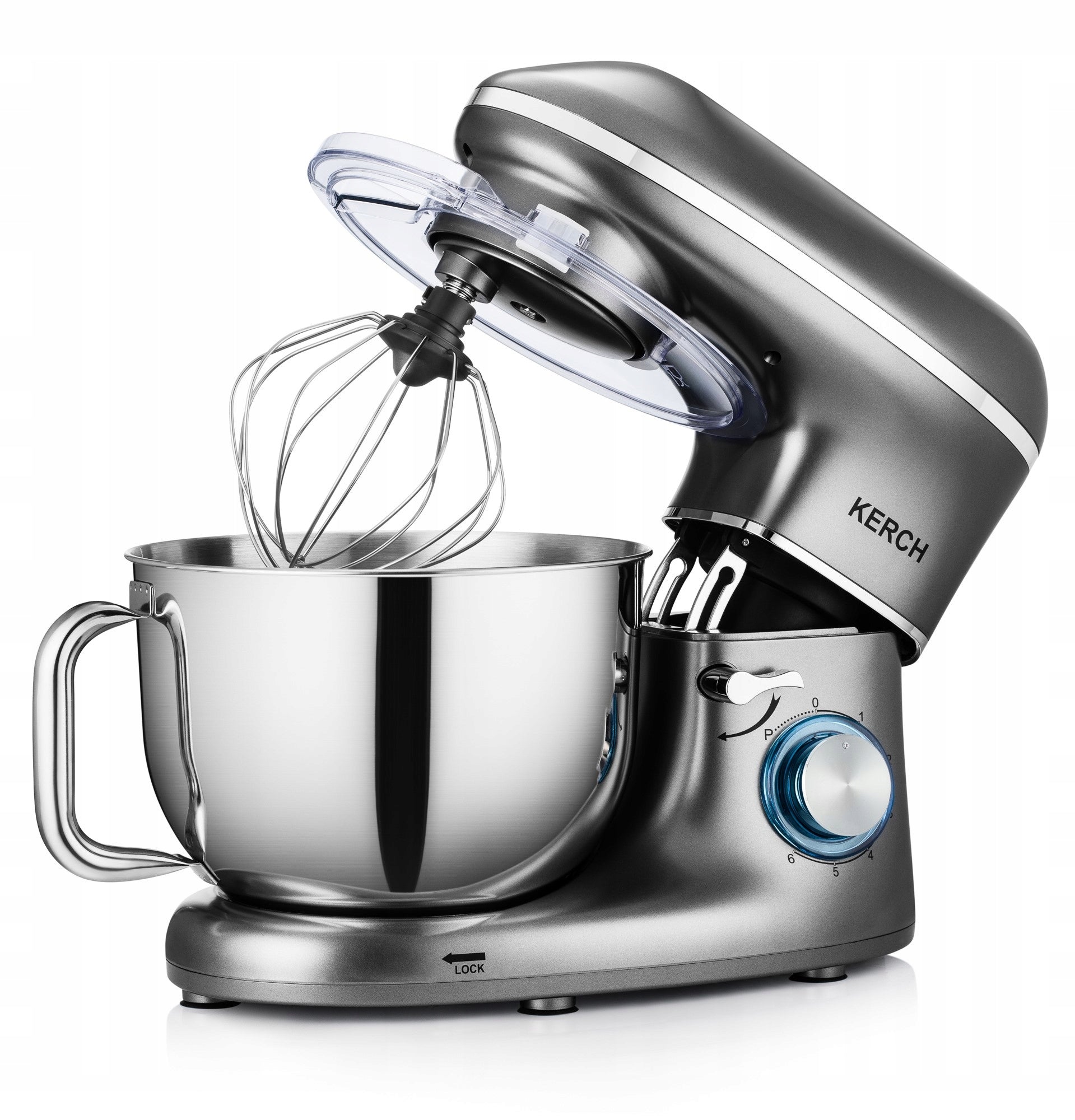 ROBOT KUCHENNY PLANETARNY MIKSER Z MISĄ KERCH MYCHEF 4000W GREY 6,2L
