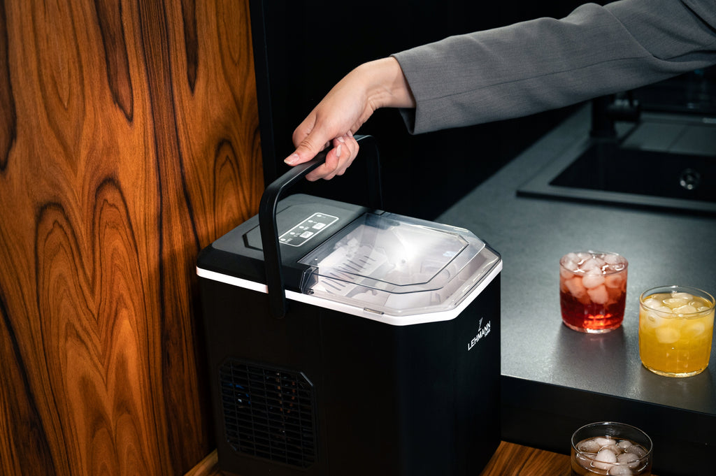 Kostkarka do lodu ICE wydajna szybka cicha maszyna do kostek 12kg +łopatka